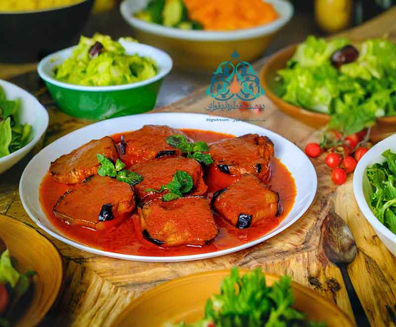 طرز تهیه خورشت گوجه بادمجان